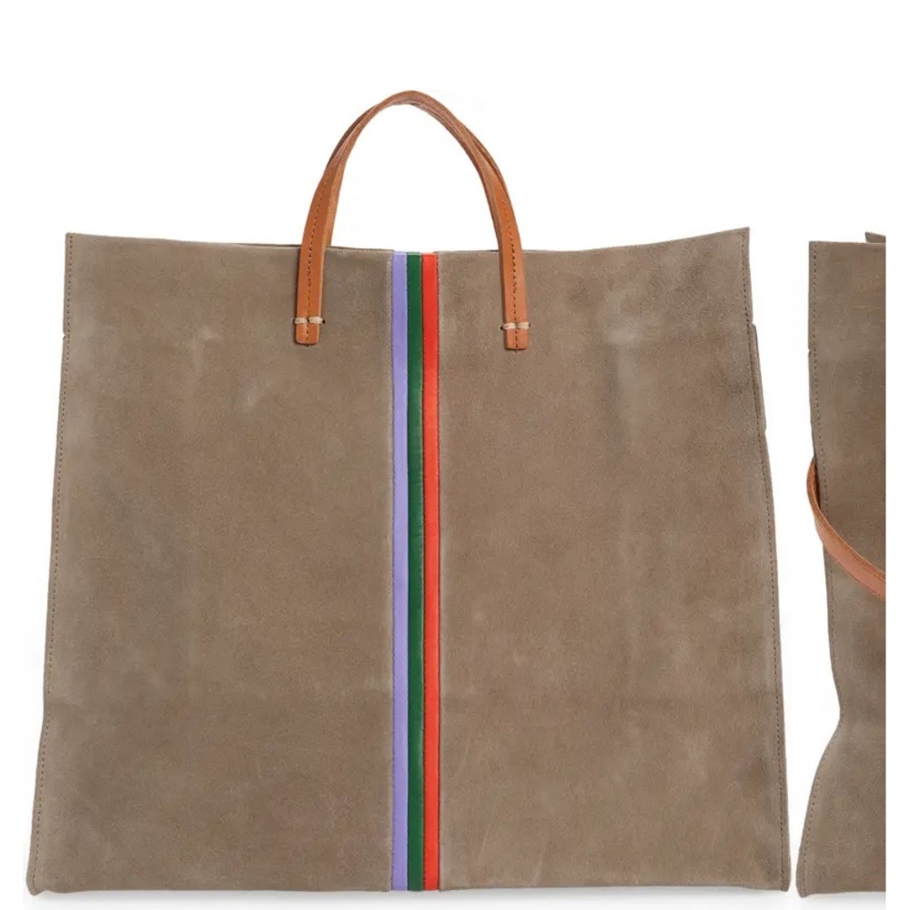 Clare V. Simple Suede Tote